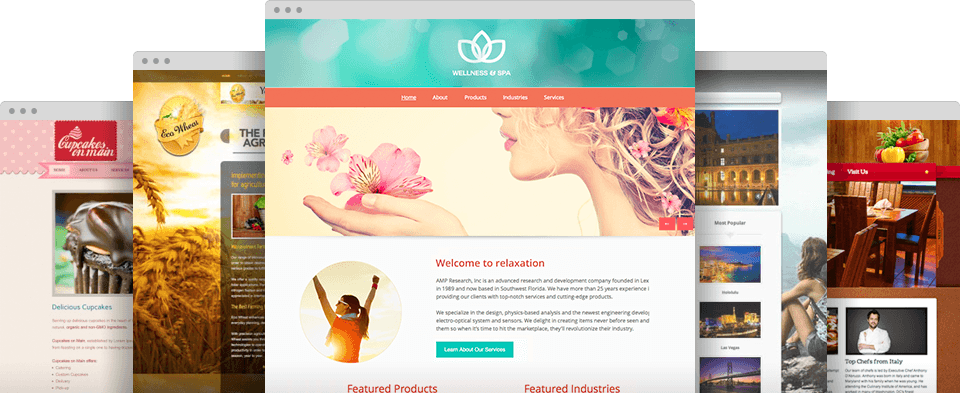 site-samples web design services
